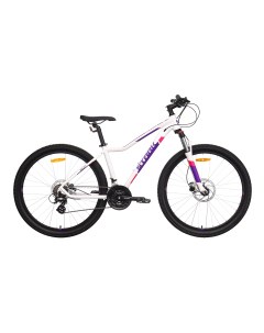 Велосипед Viva 27 2 HD 2021 14 5 белый фиолетовый Stark