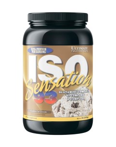 Протеин ISO Sensation 2lb Cookies Cream Ultimate nutrition