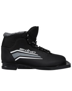 Ботинки лыжные TREK Skiing 1 NN75 ИК цвет черный лого серый размер 44 Nobrand
