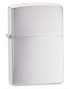 Зажигалка Classic Crushed Chrome латунь сталь серебристая матовая 38x13x57 мм Zippo