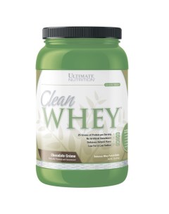 Сывороточный протеин CLEAN WHEY Шоколадный крем порошок 910 гр Ultimate nutrition