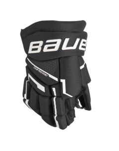 Перчатки хоккейные Supreme Mach S23 YTH 1061907 9 черный белый Bauer