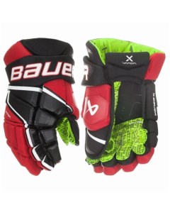 Перчатки хоккейные Vapor 3X S22 JR 1059964 10 черный красный Bauer