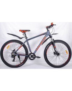 Велосипед LION 29 AL 19 gray black red Nrg bikes