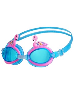 Очки для плавания Фламинго light blue pink Onlitop