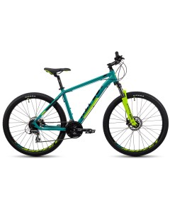 Велосипед горный Legend 27 5 рама 18 зелено черный Aspect
