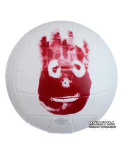 Волейбольный мяч Cast Away Edition WTH4615XDEF белый Wilson