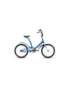 Велосипед Scorpions 20 1 0 2020 10 5 синий белый Forward