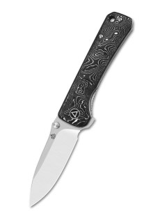 Туристический нож Hawk черно белый Qsp