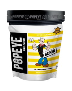 Гейнер Gainer 1000 грамм ириски Popeye supplements