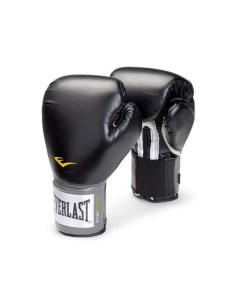 Боксерские перчатки PU Pro Style Anti MB Youth черные 8 унций Everlast