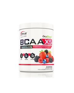 X5 BCAA 360 г ягодный энергетик Genius nutrition