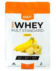 Сывороточный протеин Whey KultStandart 900 гр Банан Kultlab