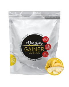 Гейнер Gainer Start Mass банан 2 5 кг Daribar