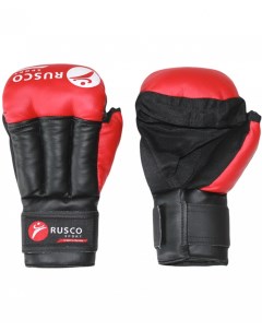 Перчатки для рукопашного боя к з красные 6 Rusco sport