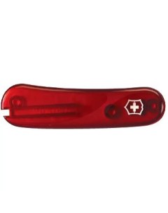 Накладка передняя для ножей 85 мм пластиковая полупрозрачная красная Victorinox