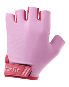 Перчатки для фитнеса WG 101 нежно розовый Starfit