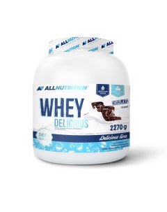 Протеин WHEY DELICIOUS 2270 гр шоколад Allnutrition