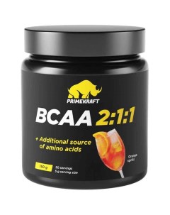 BCAA 2 1 1 150 г апельсин Prime kraft