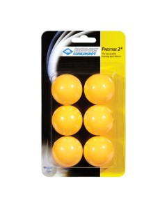 Мячи для настольного тенниса Prestige 2 оранжевый 6 шт Donic