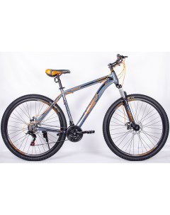 Велосипед Grizzly 2022 20 gray black orange Nrg bikes