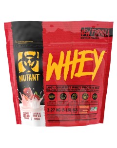Протеин Whey 2270 г strawberry cream Mutant