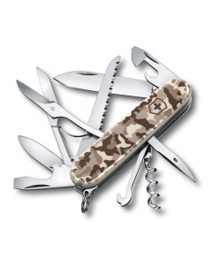 Нож перочинный Huntsman Desert Camouflage 91 мм 15 функций бежевый камуфляж Victorinox