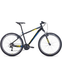 Велосипед APACHE 1 0 21ск 27 5 2021 17 черный желтый Forward