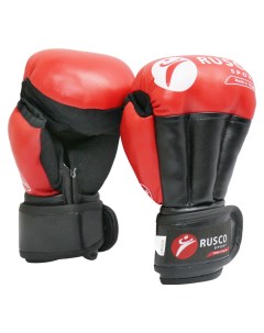 Перчатки для Рукопашного боя КЛАССИК красные 4 oz Rusco sport