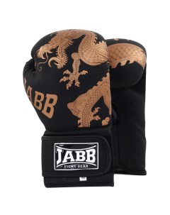Боксерские перчатки Asia Bronze Dragon черные 10 унций Jabb