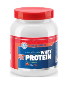 Протеин Fitness Formula Fit Whey Protein 750 г strawberry Академия-т