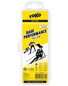 Безфтористый парафин 2020 21 Base Performance Yellow 120 G Yellow Toko