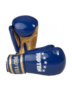 Боксерские перчатки Champion синие 12 унций Top ten