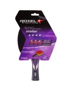 Ракетка для настольного тенниса Stellar коническая ручка 4 звезды Roxel