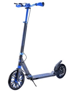 Городской самокат City Scooter MS 250D черно синий Sportsbaby