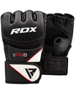 Боксерские перчатки GGRF 12B черные 12 унций Rdx