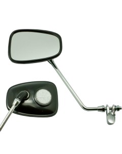 Зеркало для велосипеда левое с катафотом CL 0695 Tbs