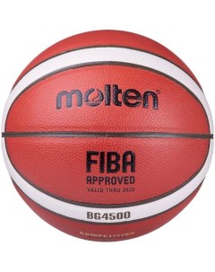 Баскетбольный мяч BG4500 7 коричневый бежевый Molten