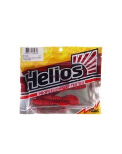 Твистер Helios Credo Pepper Red 6см HS 10 030 набор 7шт Nobrand