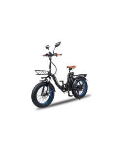 Электровелосипед F11 синий 2023 гидравлика Minako