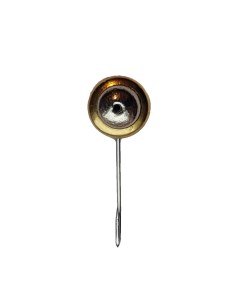 Мормышка Окуневый глаз 6 мм свинец серебро золото 1 шт Рвс