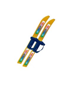 Детские лыжи Мишки 2020 разноцветные 66 см Олимпик