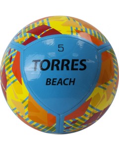 Футбольный мяч Beach 5 blue Torres