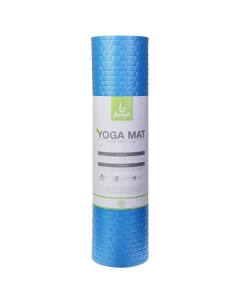 Коврик для йоги 183 х 61 х 0 7 см цвет синий Sangh