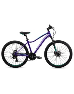 Велосипед горный женский Oasis HD рама 14 5 фиолетово зеленый Aspect