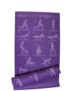 Коврик для йоги фиолетовый Sprinter