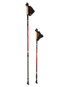 Палки для скандинавской ходьбы Alpina красный 83 135 см Finpole