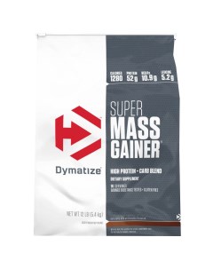 Гейнер Super Mass Gainer 5430 г gourmet vanilla Dymatize nutrition