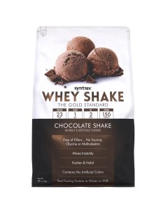 Протеин Whey Shake 2270 г chocolate milkshake Syntrax