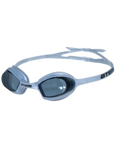 Очки для плавания комфорт серебро тонированные AF от UVA UVB силикон N8202 Atemi